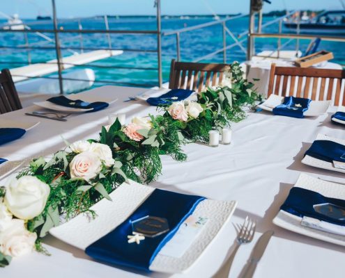 event boat punta cana wedding